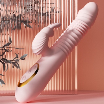 Hot‑selling Silicone Telescoping Vibrator with High‑Frequency Vibration