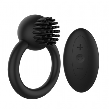 Wireless Remote Control Vibrating Locking Cock Ring