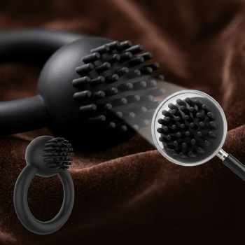 Wireless Remote Control Vibrating Locking Cock Ring