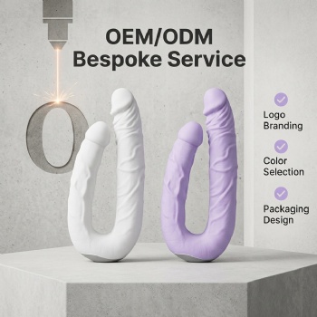 Dual-Headed Vibrating Wearable Body Massager for Couple