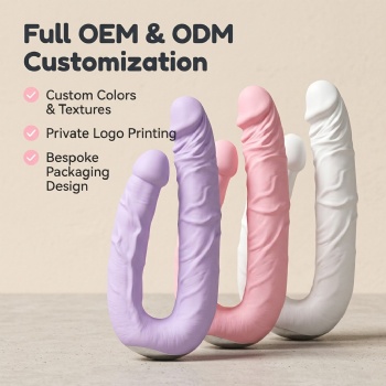 Dual-Headed Vibrating Wearable Body Massager for Couple
