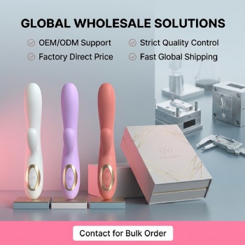 Custom Rabbit Dual-Area Vibrating Massager 10 Speeds