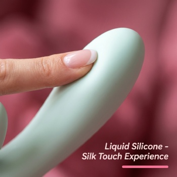 Custom Rabbit Dual-Area Vibrating Massager 10 Speeds